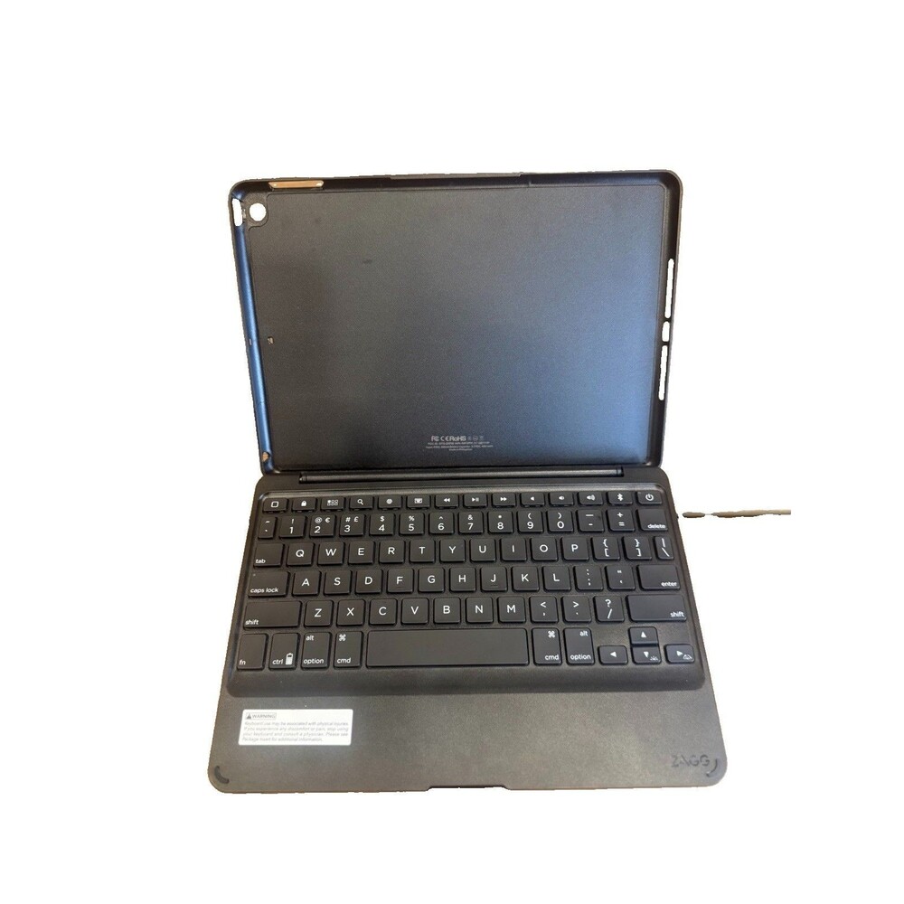 ZAGG Bluetooth Keyboard Folio Case for Apple iPad 9.7” Black